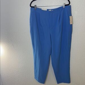 NWT- A New Day - Blue tapered Ankle Pants- Size 16